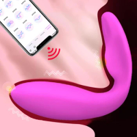 Wearable heating Dildo APP Remote Control Vibrator for Women Vibrator Wireless Vibrating Panties Sex Toys for Couple
