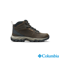 【Columbia 哥倫比亞官方旗艦】男款-NEWTON RIDGE™ Omni-Tech防水高筒登山鞋-深棕(UBI39700AD/IS)