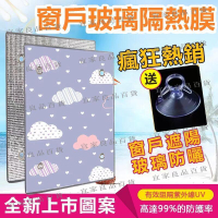 【宜家良品百貨】【居家必備】陽光房隔熱膜 防曬膜 遮陽板 屋頂陽臺窗戶防曬隔熱板 家用玻璃自吸鋁箔遮陽神器 遮陽簾 家用