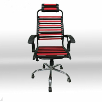 橡皮筋彈力條電腦椅 透氣健康椅 電競遊戲椅休閑椅 棋牌彈力椅