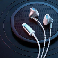หูฟัง Lightning พร้อมสต็อก หูฟัง iPhone พร้อมเบส หูฟังชนิดใส่ในหู RM-711i พร้อมไมโครโฟน หูฟังแบบมีสา