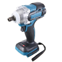 Electric Impact Wrench Screwdriver Cordless Brushless Power Tool Drill Driver LED Light For Makita 18V Battery