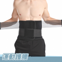 【AOLIKES 奧力克斯】健身護腰 爆汗腰帶(運動護腰 束身護腰 7987)