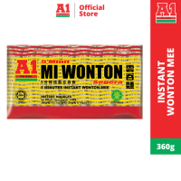 A1 5 Minutes Instant Wonton Noodles (360g)