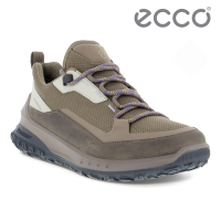 ECCO ULT-TRN W 奥途真皮摩登運動鞋 女鞋 灰褐色