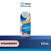 sg [in stock]Ensure ®   Plus Strawberry 237ml