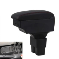 For Nissan NV200 Armrest Box Arm Elbow Rest Center Console Storage Case Modification Accessories with Cup Holder