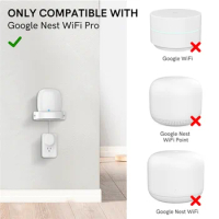 For Google Nest WiFi Pro Wall Mounting Bracket Intelligent Speaker Wall Storage Bracket Base, 1 PCS