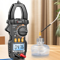 Digital Clamp Meter 600A AC Current Tester NCV Multimeter AC/DC Voltage Multitester LCD Display Diod