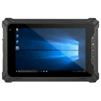 linux os customized brand logo 4G LTE wifi enable 8inch tablet computer 128gb storage 24hours working rugged tablet