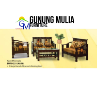 Kursi Sofa Tamu Mewah Sofa Minimalis Euro Type 221 (Kain)