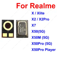 Inner MIC Microphone Speaker For Realme X Lite X2 Pro X50 X50M X50 Pro Player 5G Microphone Transmitter Small Chip Parts