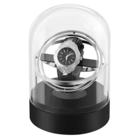 Watch Winder For Automatic Watches Box Automatic Winder Storage Display Case Box (Without Watch)