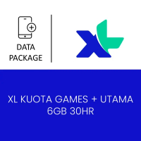 Paket Mobile Data XL - XL KUOTA GAMES + UTAMA 6GB 30HR