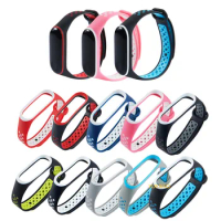100pcs Bracelet for Xiaomi Mi Band 3 4 Sport Strap watch Silicone wrist strap For xiaomi mi band 3 4 accessories bracelet Strap