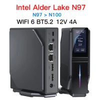 SZBOX S1 Intel Alder Lake N97 MINI PC Up to 3.6Ghz DDR4 3200Mhz 16GB 512GB SSD Win11 WIFI6 BT5.2 MINI PC Gamer Computer VS N100