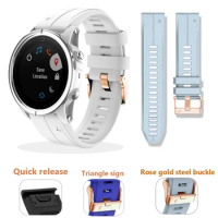 20mm Quickfit Watchband For Garmin Fenix 6S Pro 7S Pro 5S Plus Bracelet Silicone Wirstband For Garmin Epix Pro 42mm Watch Strap