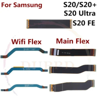 Main Board Motherboard LCD Screen &amp; Wifi Connector Flex Cable For Samsung Galaxy S20 + Plus Ultra FE 5G G981 G986 G988 G781