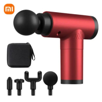 XIAOMI Mijia Massage Gun High Frequency Muscle Relax Body Relaxation Electric Massager with Portable Bag Therapy Gun for Fitness