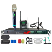 【MIPRO】MIPRO ACT-323PLUS 支援Type-C充電 雙頻UHF無線麥克風 搭配手持*1+領夾*1(加碼超多贈品)
