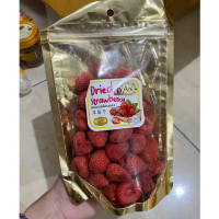 Dried Strawberry Aoi ori thailand - Snack Buah Strawberry Kering - Freeze Dried Strawberry - Cemilan