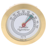 43MM High Moisture Meter Hygrometer Mini Mechanical Hygrometer Musical Instrument Hygrometer
