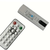 REDAMIGO Digital Satellite DVB T2 USB TV Stick Tuner With Antenna Remote Control Receiver Support For DVB-T DVB-C FM DAB