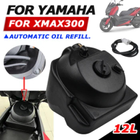 For YAMAHA XMAX300 XMAX 300 X-MAX 300 X-MAX300 2022 Motorcycle Accessories 12L Auxiliary Gas Petrol Fuel Tank Seat Bucket Tank