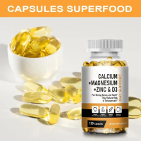 Calcium 1000mg Magnesium 400mg Zinc 25mg Vitamin D3 600iu