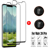 For Huawei Mate 20 Pro Glass Mate 20 Pro Tempered Glass 9H Full Curved Protective Screen Protetor For Mate 20 Pro Camera Film