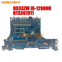 G533ZW Laptop Motherboard For ASUS G533ZW G533ZS G533ZM G533Z Mainboard I9-12900H CPU RTX3070Ti GPU 6050A3340404-MB
