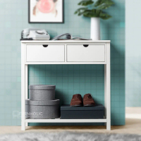 IFURNHOLIC Sandra Console Table | Meja Kamar Aesthetic | Meja Belajar dan konsol Minimalis Furniture
