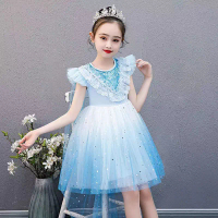 Trang Phục Elsa Frozen Cho Trẻ Em, Váy Công Chúa Elsa, Đồ Chơi Trẻ Em, M 'sia Rdy Stock