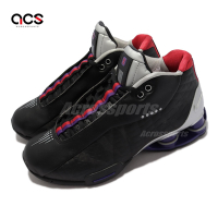 Nike 籃球鞋 Shox BB4 QS 反光 運動 男鞋 海外限定 復刻 明星款 氣墊 避震 黑 紫 CD9335-002