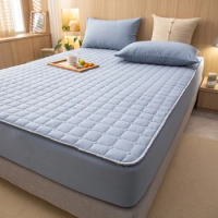 Custom Size King Queen Quilted/Bamboo Waterproof Protection Pillow Top Mattress Protector Pad Cover