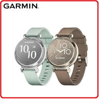 【2024  歡慶母親節 ♥ 限時優惠】 Garmin Lily 2,Classic 智慧腕錶 ♥經典款♥ 編織錶帶款 橡木果實 010-02839-32 / 鼠尾草灰  010-02839-33  