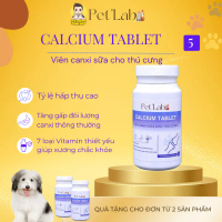 PL5 - CANXI SỮA CHO THÚ CƯNG bổ sung 7 loại vitamin thiết yếu giúp xương chắc khỏe - Gà Trống Nuôi M