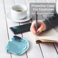 Transparent Earphone Protective Case Soft TPU Waterproof Wireless Bluetooth Headset Protective Cover for JBL Tune Flex Headphone