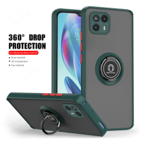Heavy Duty Matte Armor Shockproof Cover For Motorola G50 Magnetic Stand Ring Protect Coque For Moto G50 5G G 50 50G 6.5'' Case