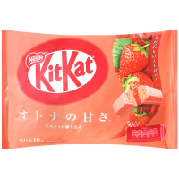 【KitKat】草莓風味餅乾-家庭包(113g)