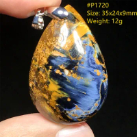 Natural Pietersite Stone Necklace Pendant Jewelry For Women Man Crystal Silver Healing Luck Beads Namibia Energy Gemstone AAAAA