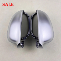 Kailey ฝาครอบกระจกมองข้างรถยนต์ สำหรับ VW Jetta MK5 Passat B6 Golf 5 รุ่นปี 2006-2010 สีเงินด้าน 7Z4
