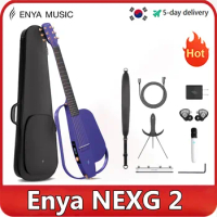 Enya NEXG 2 Basic Acoustic-ElectricGuitarCarbon Fiber Travel Guitar Smart Acustica Electric Guitarra for Adultswith 50WWireless