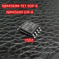 New Imported Original 20PCS NJM4560D JRC4560D 4560D DIP-8 NJM4560M-TE1 NJM4560M JRC4560 4560 SOP-8 Computing Chip