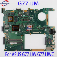 G771JM Laptop Motherboard For ASUS G771JW G771JWC I7-4710HQ I7-4720HQ GTX860M GTX960M EDP Or LVDS Mainboard 100% Working