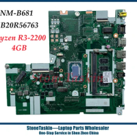 Wholesale EG534&amp;EG535 NM-B681 For Lenovo Ideapad 330-15ARR Laptop motherboard With Ryzen R3-2200 CPU 4G RAM 5B20R56763 Tested
