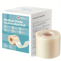 Medical Grade Hydrocolloid Roll for Wound Care - Extra Large 3in x 16ft (Extends up to 48in!), 11.8m
