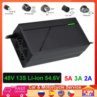 48V 56.4V 2A/3A/5A Electric Vehicle Lithium Battery Charger Electric Bike Scooter Balance Wheel Chargers