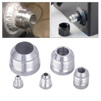 1PC เชื่อมท่อไนตรัสติ้งแบบพอดี AN3 AN4 AN6 AN8 AN10 AN12 AN16 AN20 Aluminium Alloy Straight Weld Fit