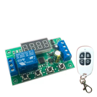 Wireless remote control timing module refitted switch delay relay remote transceiver control board 12V 24V